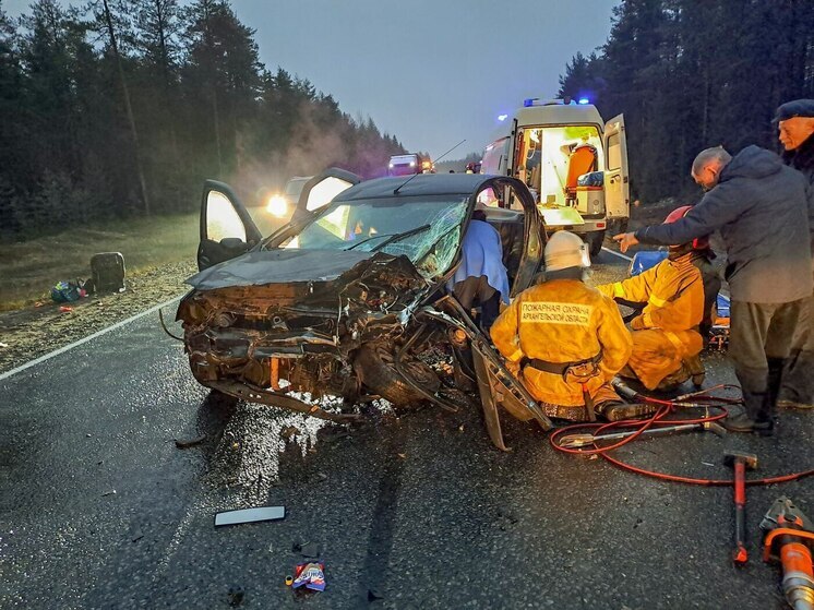 В Виноградовском округе в крупном ДТП пострадали семь человек, включая детей