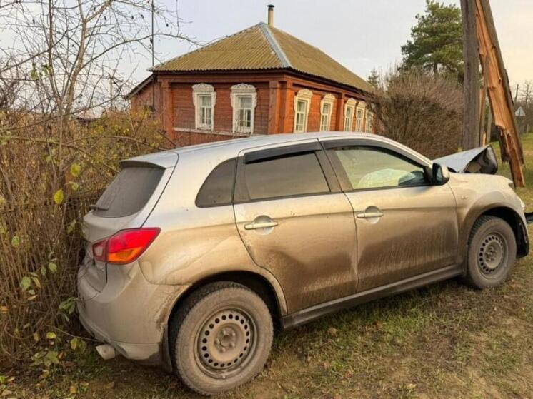 Двое детей пострадали в ДТП с «Мицубиси» в селе Восход Рязанской области