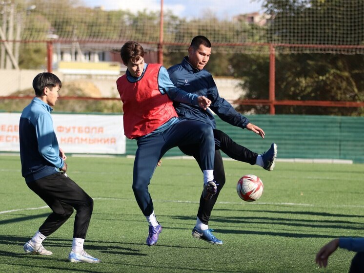 В День тренера в Калмыкии прошел товарищеский матч