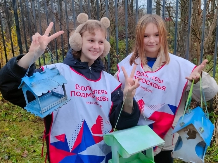 Серпуховичи заботятся о птицах