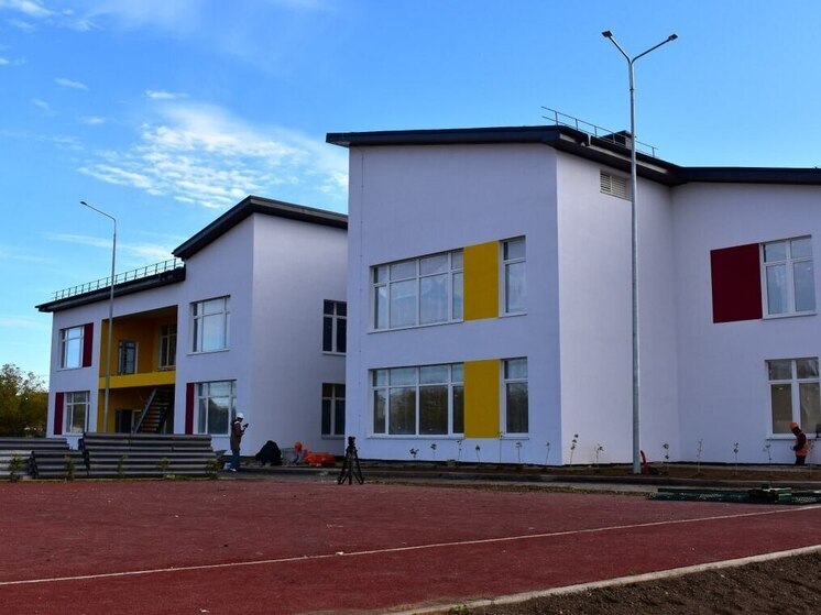 В Красногвардейском районе завершается строительство детского сада на 280 мест