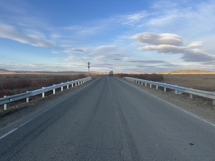 Около 20 км барьерных ограждений установят на дорогах в Забайкалье