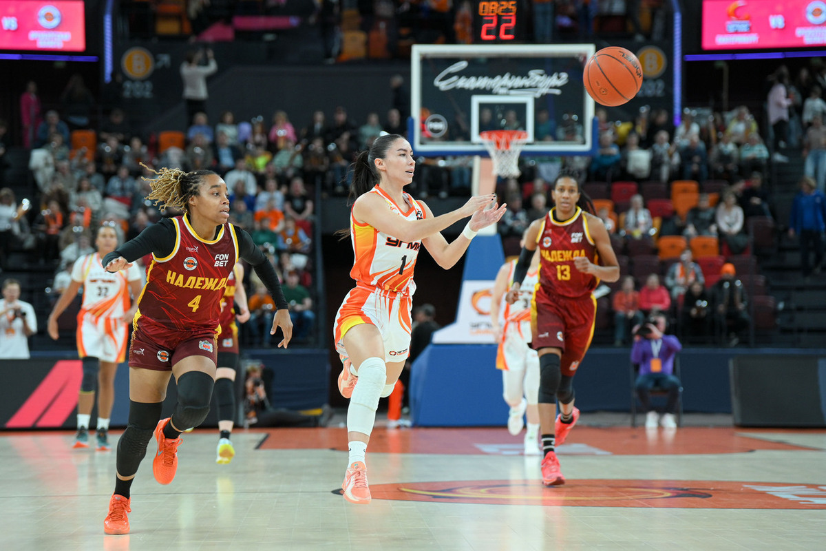 Баскетболистки из Екатеринбурга завоевали десятый (!) подряд российский трофей