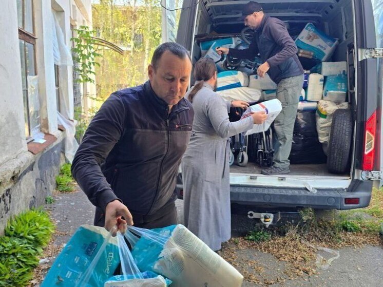 Жителям Каховского округа доставили партию гуманитарной помощи