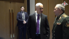 Белоусов провел встречу генерал-лейтенантом Хрениным в Алма-Ате