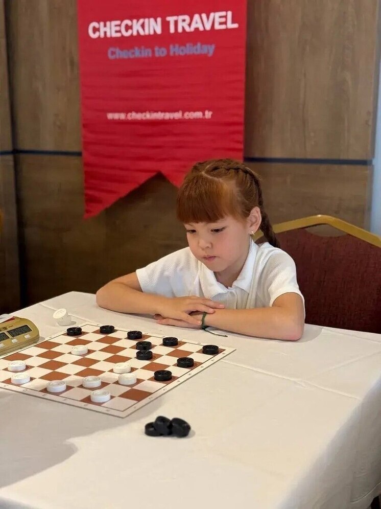 Астраханская шашистка Асель Темралиева завоевала две медали на Первенстве мира по шашкам-64 в Турции