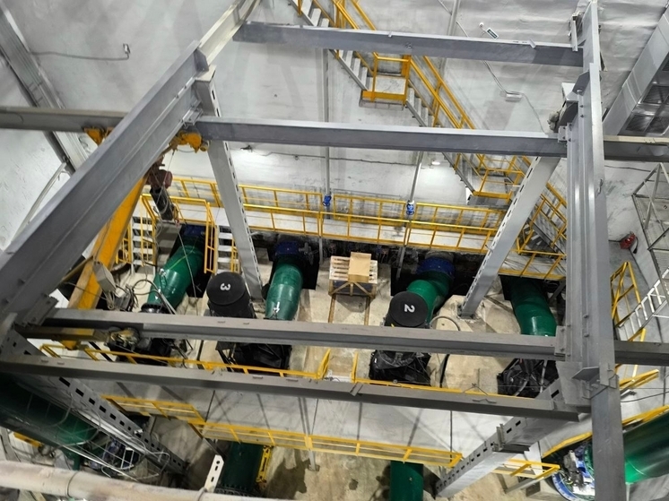 В Тюмени модернизировали станцию первого подъёма Метелёвских водоочистных сооружений