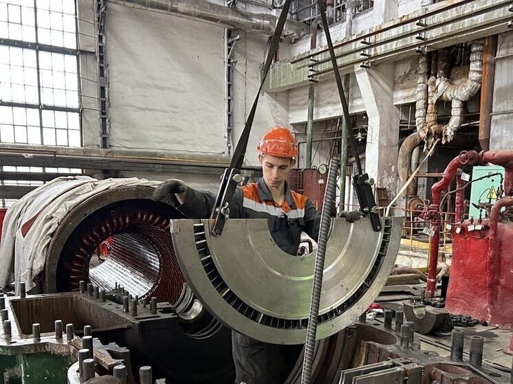 На воронежской ТЭЦ-2 реконструируют турбоагрегат