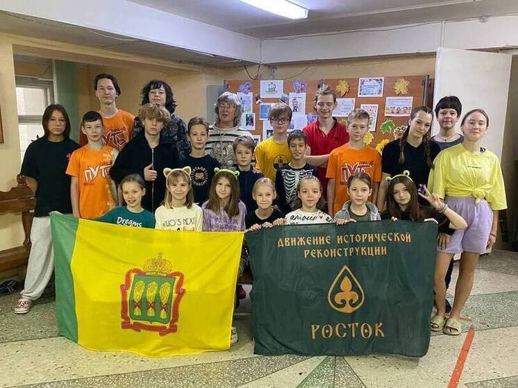 Юные пензенцы освоили ремесла Древней Руси на сборах движения «Росток»