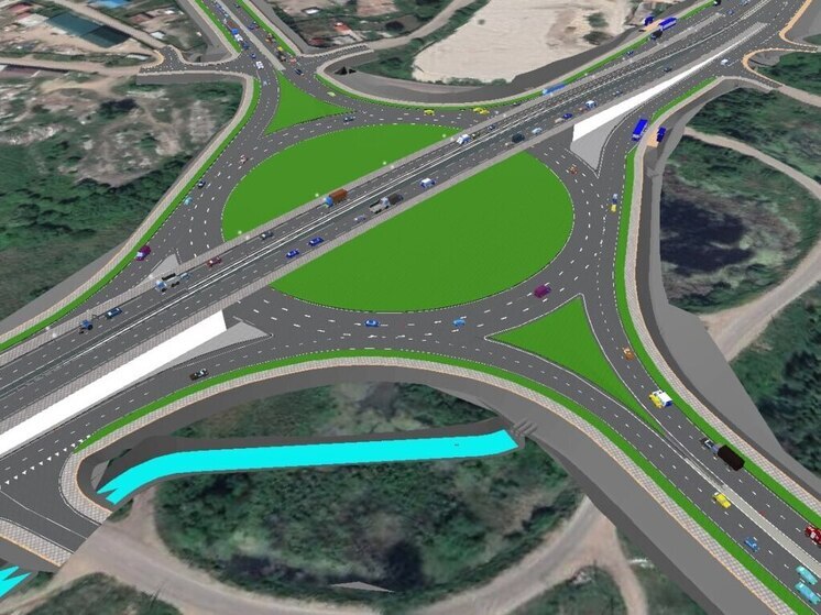 Крупная транспортная развязка появится на выезде из Иркутска в 2027 году