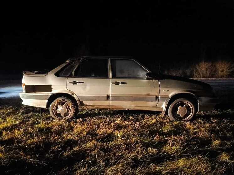 На трассе под Бондарями водитель «ВАЗ-2115» попала в ДТП при рискованном обгоне