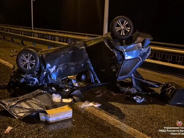 В Корочанском районе перевернулся «ВАЗ»: пострадал водитель