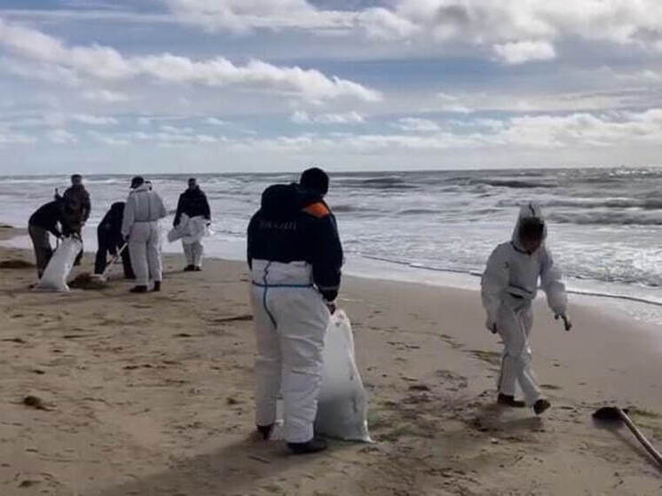 В Темрюкском районе устраняют точечные выбросы нефтепродуктов