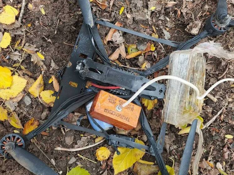 В Таврийске Херсонской области обнаружили вражеский беспилотник