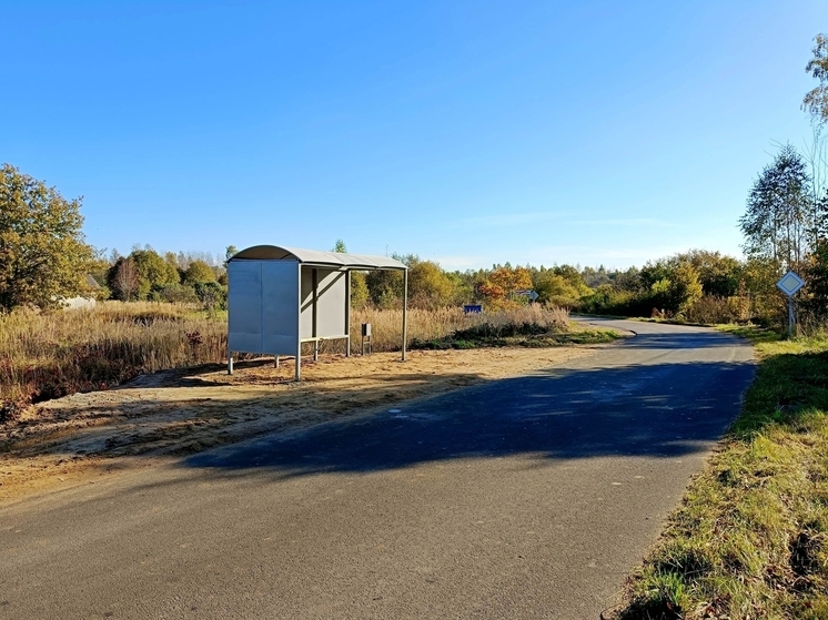 «Давние партнёры»: осуждённые изготовили и установили остановки в Псковском районе