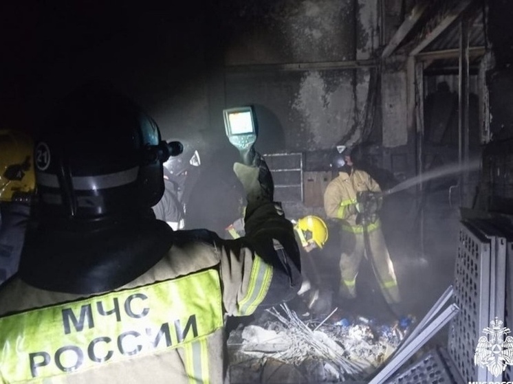 Во Владивостоке пожарные спасли местного жителя из горящей пристройки