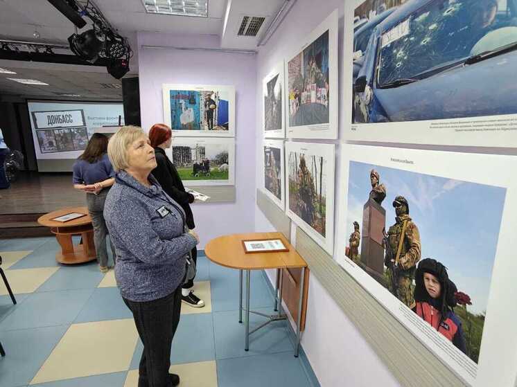 Фотовыставка военкора "Донбасс" открылась в Иркутске