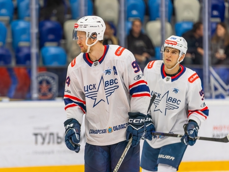 Самарский ЦСК ВВС добился волевой победы над «Челнами» на выезде со счетом 4:2