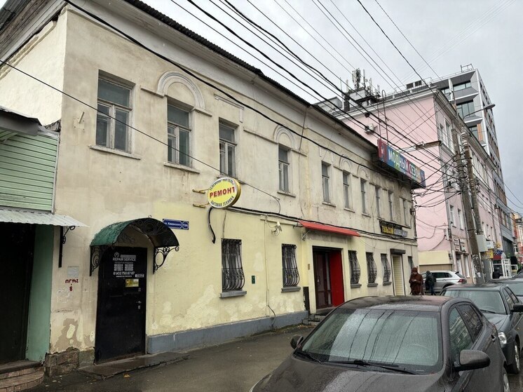 В Туле этаж здания в историческом центре на Каминского продают за 25 млн рублей