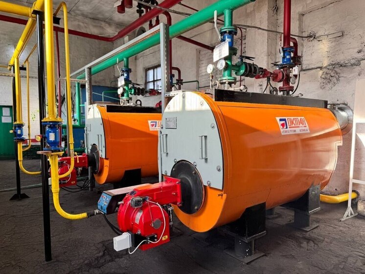 В Одесском районе завершена работа по подключению к природному газу двух котельных, расположенных в двух сёлах