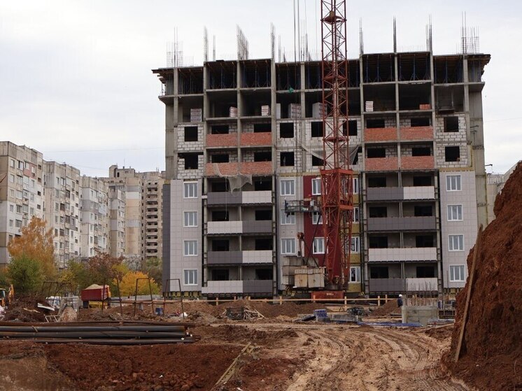 В Луганске возводят новый жилой комплекс «Возрождение» на 270 квартир