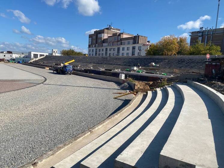 Ремонт нижегородского стадиона «Динамо» движется к финалу