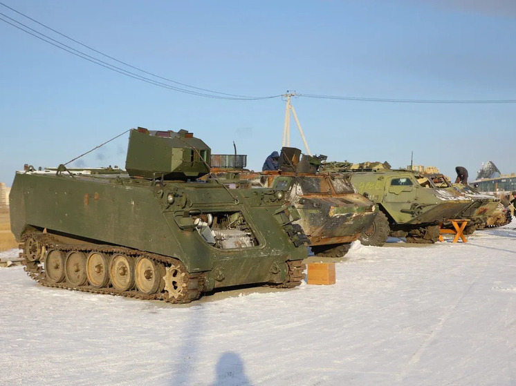 В Якутске открывается выставка трофейной военной техники