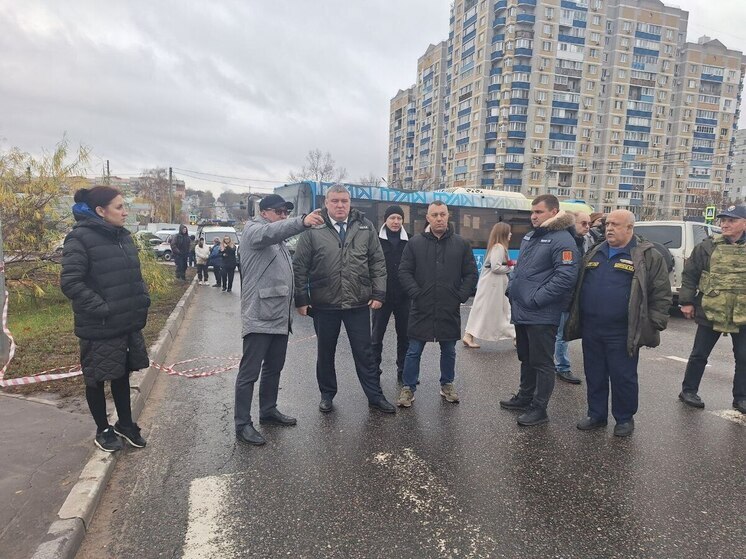 В Туле жители 50 домов эвакуированы из-за поиска осколков беспилотников