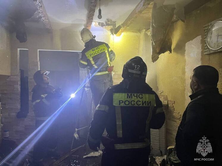 Короткое замыкание привело к пожару в квартире в Тверской области