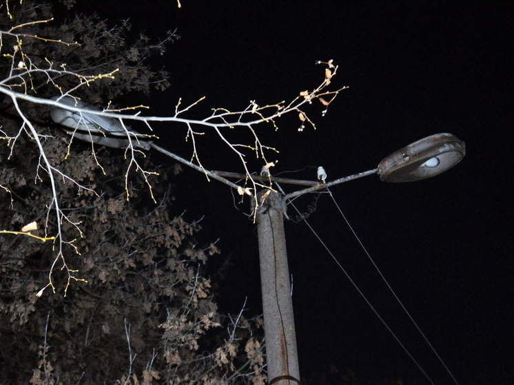 На улице Беломорской в Петрозаводске уже год не горят фонари