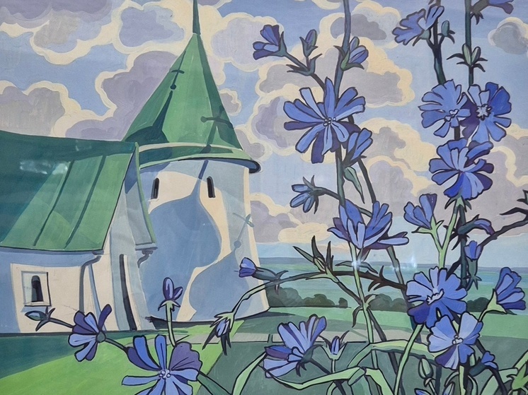 В музее «Тульские древности» открылась выставка пейзажей Куликова поля