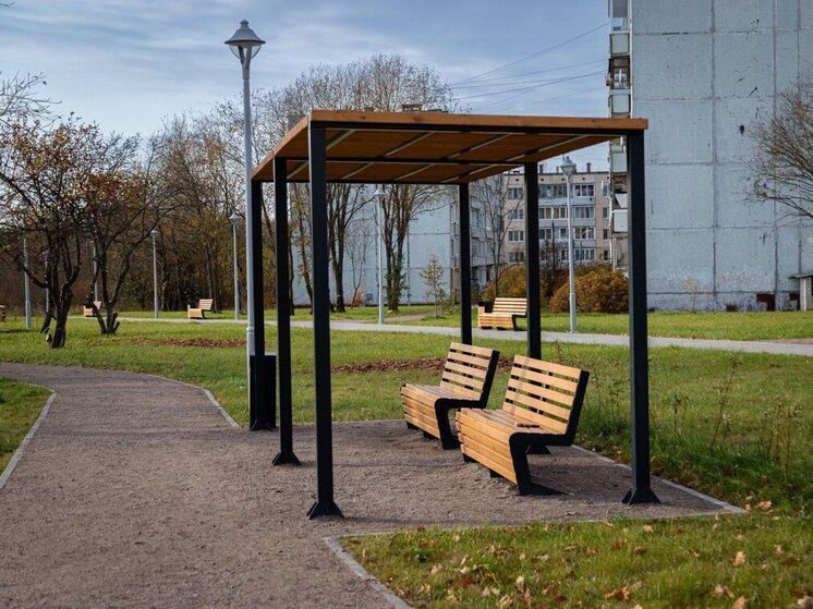 В Никольском на набережной Тосны появилась обзорная площадка