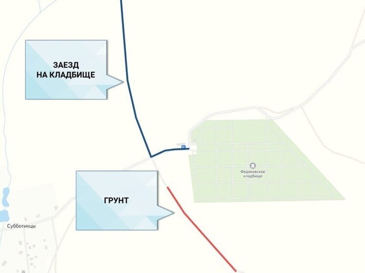 Глава администрации Кирова прояснил ситуацию с дорогой к кладбищу