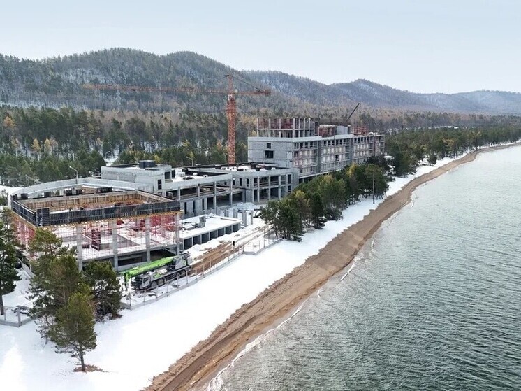 В Бурятии возведен каркас первого хилинг-отеля на Байкале