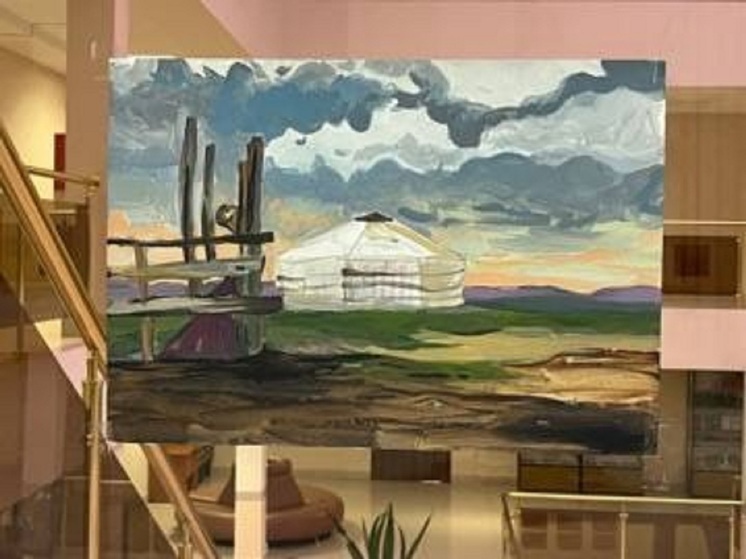 В Элисте прошла экспресс-выставка «Белая дорога»