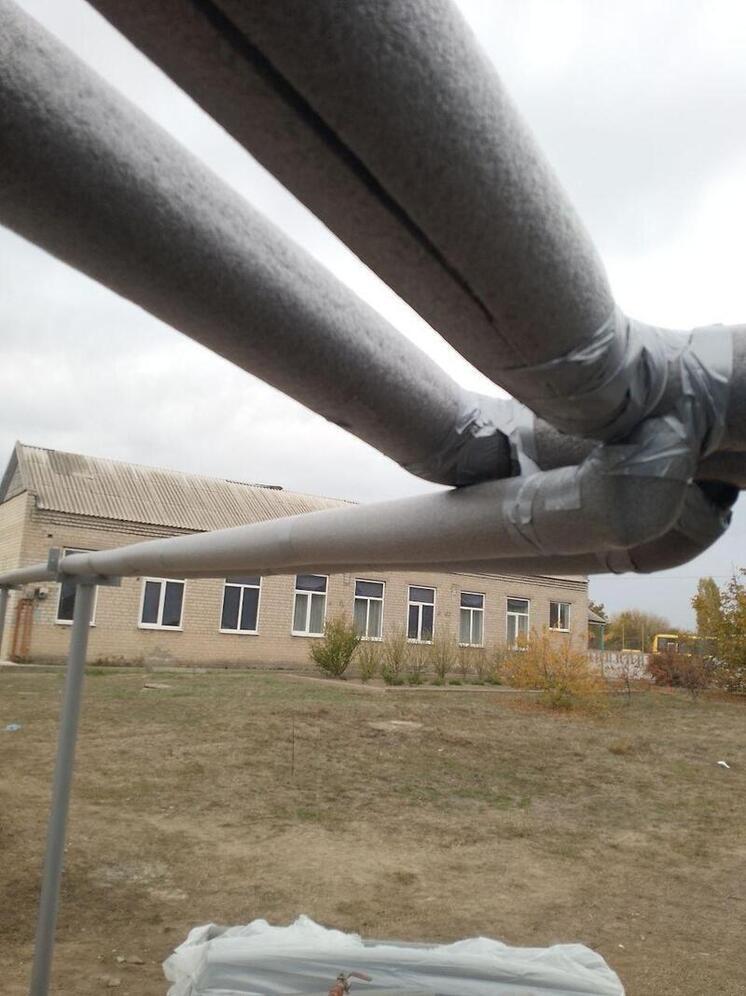 В Каменке-Днепровской модернизируют систему отопления школы-интерната