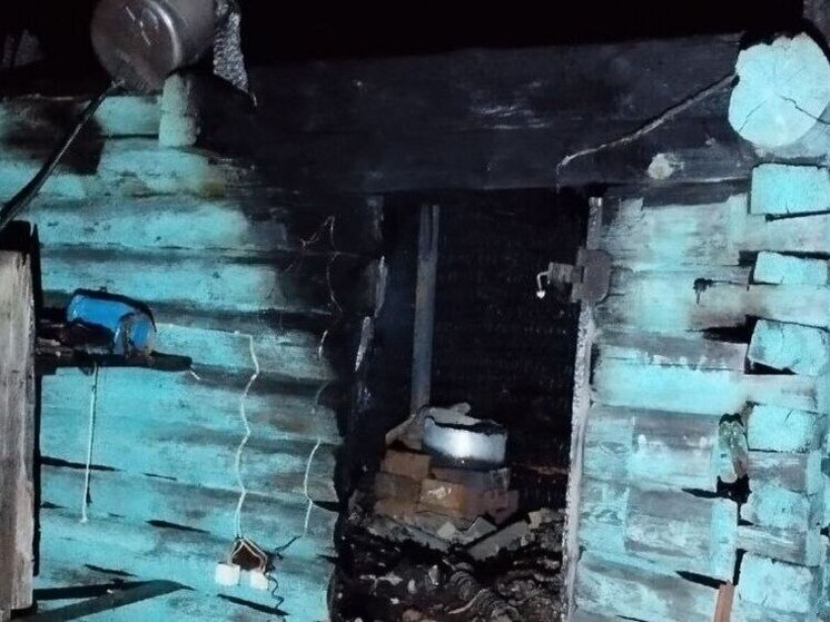 Баня горела на животноводческой стоянке в Забайкалье из-за перегрева печи