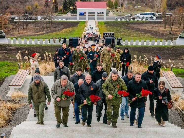 Сергей Кириенко принял участие в открытии Мемориального комплекса боевой славы на реке Миус