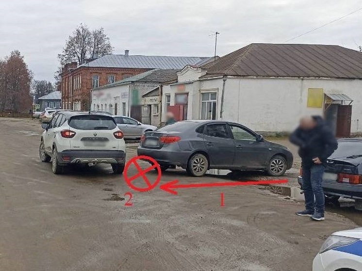 Костромские ДТП: «Хендэ» против «Рено»