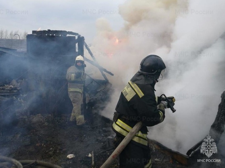 Спасатели потушили пожар под Екатеринбургом