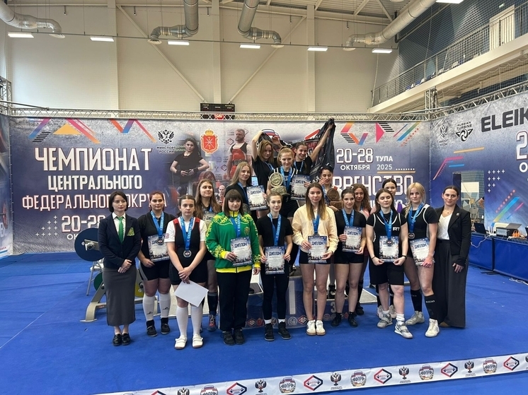 Липецкие спортсмены завоевали 21 медаль на чемпионате ЦФО по пауэрлифтингу