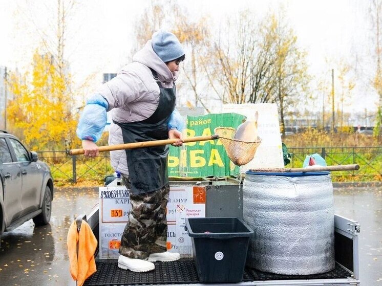 Рыбные ярмарки выходного дня прошли в Рязани 1 ноября
