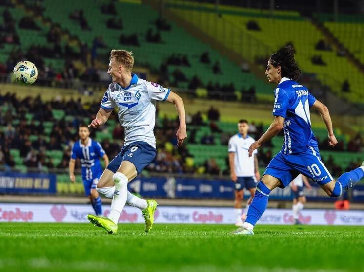 Самарские «Крылья Советов» проиграли махачкалинскому «Динамо» со счетом 2:0