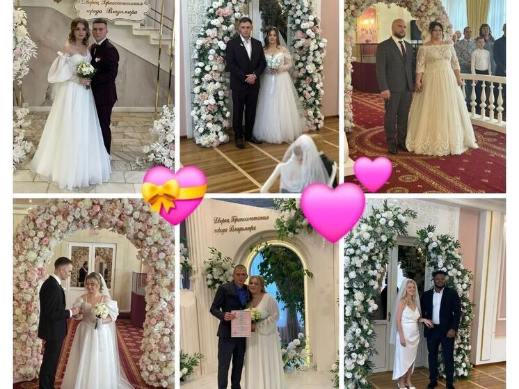 Почти 150 пар сыграли свадьбы в октябре во Владимире