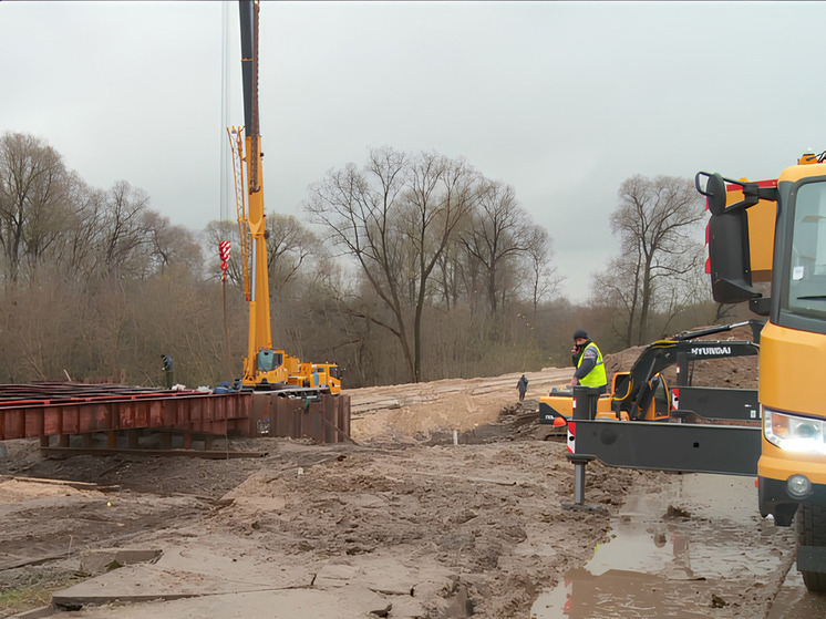 Работы на закрытых участках дорог возле Бутурлино и Лукино вошли в активную стадию