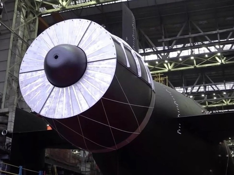 Россия спустила на воду атомную подлодку