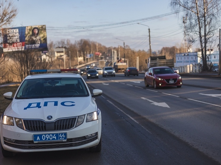 Костромские автоинспекторы вышли на дороги ловить нетрезвых автомобилистов