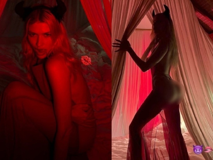 Модель Playboy из Новосибирска показала ягодицы в честь Хэллоуина