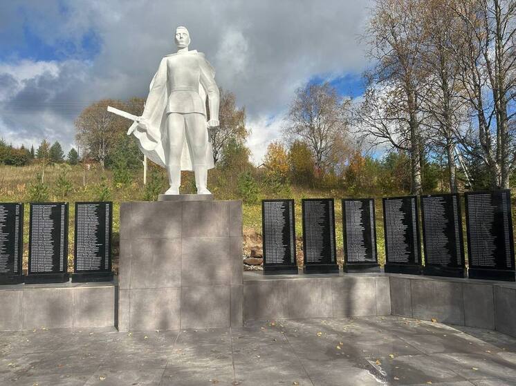 В селе Бестужево преобразился памятник солдатам Великой Отечественной войны