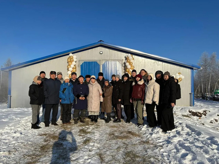 В Вилюйском улусе открыт современный механизированный коровник на 120 голов